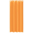 vidaXL 2 db narancssárga fátyolfüggönyök rojtokkal 140x225 cm
