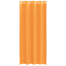 vidaXL 2 db narancssárga fátyolfüggönyök rojtokkal 140x245 cm