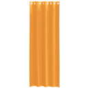 vidaXL 2 db narancssárga fátyolfüggönyök rojtokkal 140x300 cm