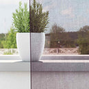 vidaXL 2 db lila fátyolfüggönyök rojtokkal 140x175 cm