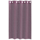 vidaXL 2 db lila fátyolfüggönyök rojtokkal 140x175 cm
