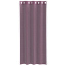 vidaXL 2 db lila fátyolfüggönyök rojtokkal 140x225 cm