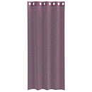 vidaXL 2 db lila fátyolfüggönyök rojtokkal 140x225 cm