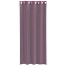 vidaXL 2 db lila fátyolfüggönyök rojtokkal 140x245 cm