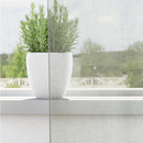 vidaXL 2 db világosszürke fátyolfüggönyök rojtokkal 140x140 cm