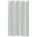 vidaXL 2 db világosszürke fátyolfüggönyök rojtokkal 140x175 cm