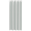 vidaXL 2 db világosszürke fátyolfüggönyök rojtokkal 140x225 cm