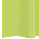vidaXL 2 db almazöld fátyolfüggönyök rúd zsebekkel 140x260 cm