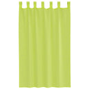 vidaXL 2 db almazöld fátyolfüggönyök fülecske tetejével 140x260 cm