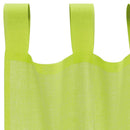 vidaXL 2 db almazöld fátyolfüggönyök fülecske tetejével 140x260 cm