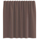 vidaXL 2 db barna fátyolfüggönyök fülecske tetejével 140x260 cm