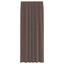 vidaXL 2 db barna fátyolfüggönyök fülecske tetejével 140x260 cm
