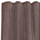 vidaXL 2 db barna fátyolfüggönyök fülecske tetejével 140x260 cm