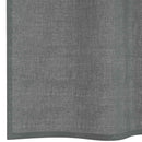 vidaXL 2 db sötétszürke fátyolfüggönyök hurokkal 140x260 cm