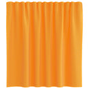 vidaXL 2 db narancssárga fátyolfüggönyök hurokkal 140x140 cm