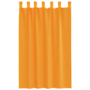 vidaXL 2 db narancssárga fátyolfüggönyök hurokkal 140x175 cm