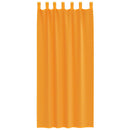 vidaXL 2 db narancssárga fátyolfüggönyök hurokkal 140x225 cm
