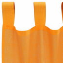 vidaXL 2 db narancssárga fátyolfüggönyök hurokkal 140x245 cm