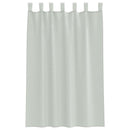 vidaXL 2 db világosszürke fátyolfüggönyök hurokkal 140x175 cm