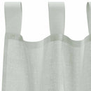 vidaXL 2 db világosszürke fátyolfüggönyök hurokkal 140x225 cm