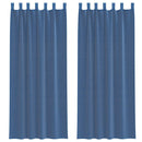 vidaXL 2 db 140x260 fátyolfüggönyök hurokkal 140x260 cm