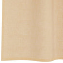 vidaXL 2 db homokszínű fátyolfüggönyök hurokkal 140x225 cm