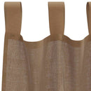 vidaXL 2 db világosbarna fátyolfüggönyök hurokkal 140x245 cm