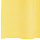 vidaXL 2 db sárga fátyolfüggönyök hurokkal 140x140 cm