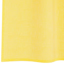 vidaXL 2 db sárga fátyolfüggönyök hurokkal 140x260 cm