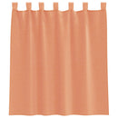 vidaXL 2 db terrakotta fátyolfüggönyök hurokkal 140x140 cm