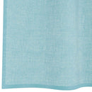 vidaXL 2 db türkizkék fátyolfüggönyök hurokkal 140x175 cm
