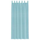 vidaXL 2 db türkizkék fátyolfüggönyök hurokkal 140x225 cm