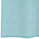 vidaXL 2 db türkizkék fátyolfüggönyök hurokkal 140x225 cm