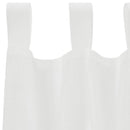 vidaXL 2 db fehér fátyolfüggönyök hurokkal 140x140 cm