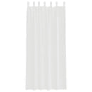 vidaXL 2 db fehér fátyolfüggönyök hurokkal 140x245 cm