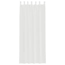vidaXL 2 db fehér fátyolfüggönyök hurokkal 140x260 cm