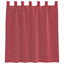 vidaXL 2 db borvörös fátyolfüggönyök hurokkal 140x140 cm