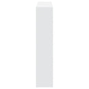 vidaXL fehér szerelt fa könyvszekrény 137,5 x 29 x 137,5 cm