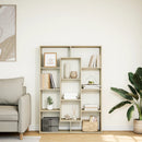 vidaXL sonoma tölgy színű szerelt fa könyvszekrény 102 x 29 x 143 cm