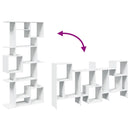 vidaXL fehér szerelt fa könyvszekrény 92 x 29 x 188 cm