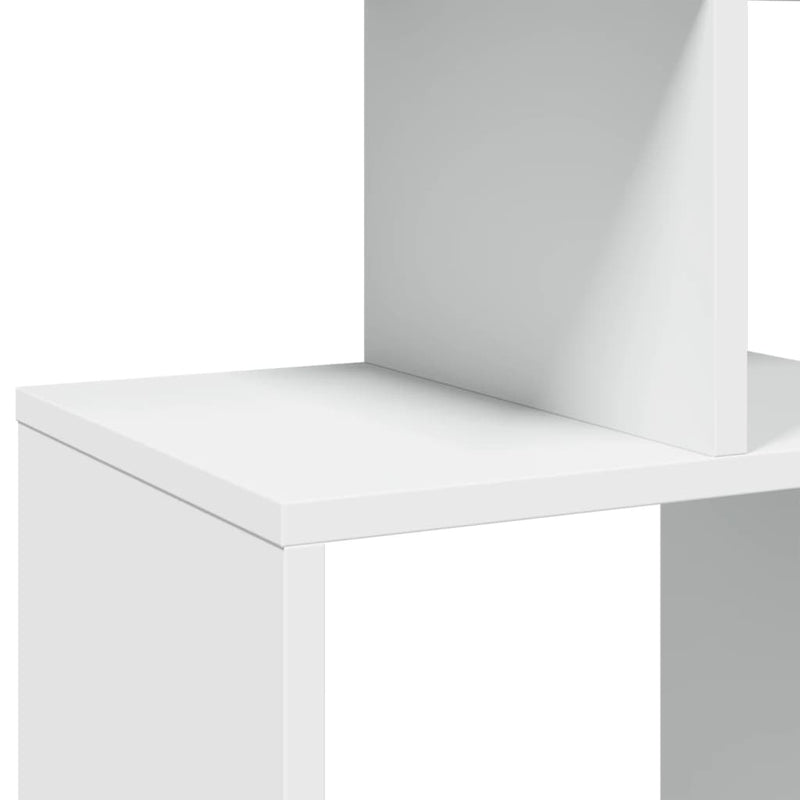 vidaXL fehér szerelt fa könyvszekrény 92 x 29 x 188 cm