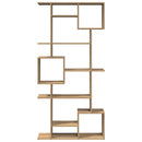 vidaXL kézműves tölgy színű szerelt fa könyvszekrény 92 x 29 x 188 cm