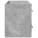 vidaXL betonszürke szerelt fa mosdószekrény 100 x 38,5 x 48 cm