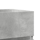 vidaXL betonszürke szerelt fa mosdószekrény 41 x 38,5 x 45 cm