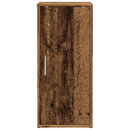 vidaXL 2 db antik fa színű szerelt fa cipősszekrény 32 x 35 x 70 cm
