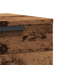 vidaXL 2 db antik fa színű falra szerelhető éjjeliszekrény 34x30x20 cm