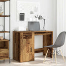 vidaXL antik fa színű szerelt fa íróasztal 100 x 49 x 75 cm