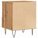 vidaXL kézműves tölgy színű szerelt fa éjjeliszekrény 40 x 35 x 50 cm