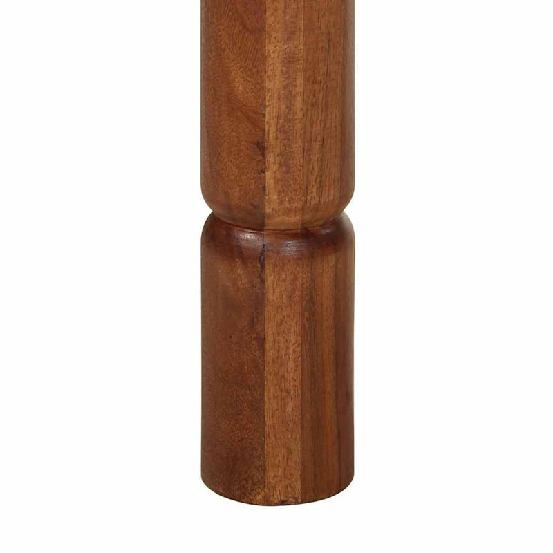 vidaXL bárasztal 120x60x107 cm tömör fa akácfa