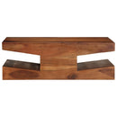 vidaXL tömör akácfa dohányzóasztal 90x60x30 cm